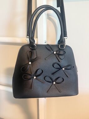Cato Black Hand/Shoulder Bag Purse